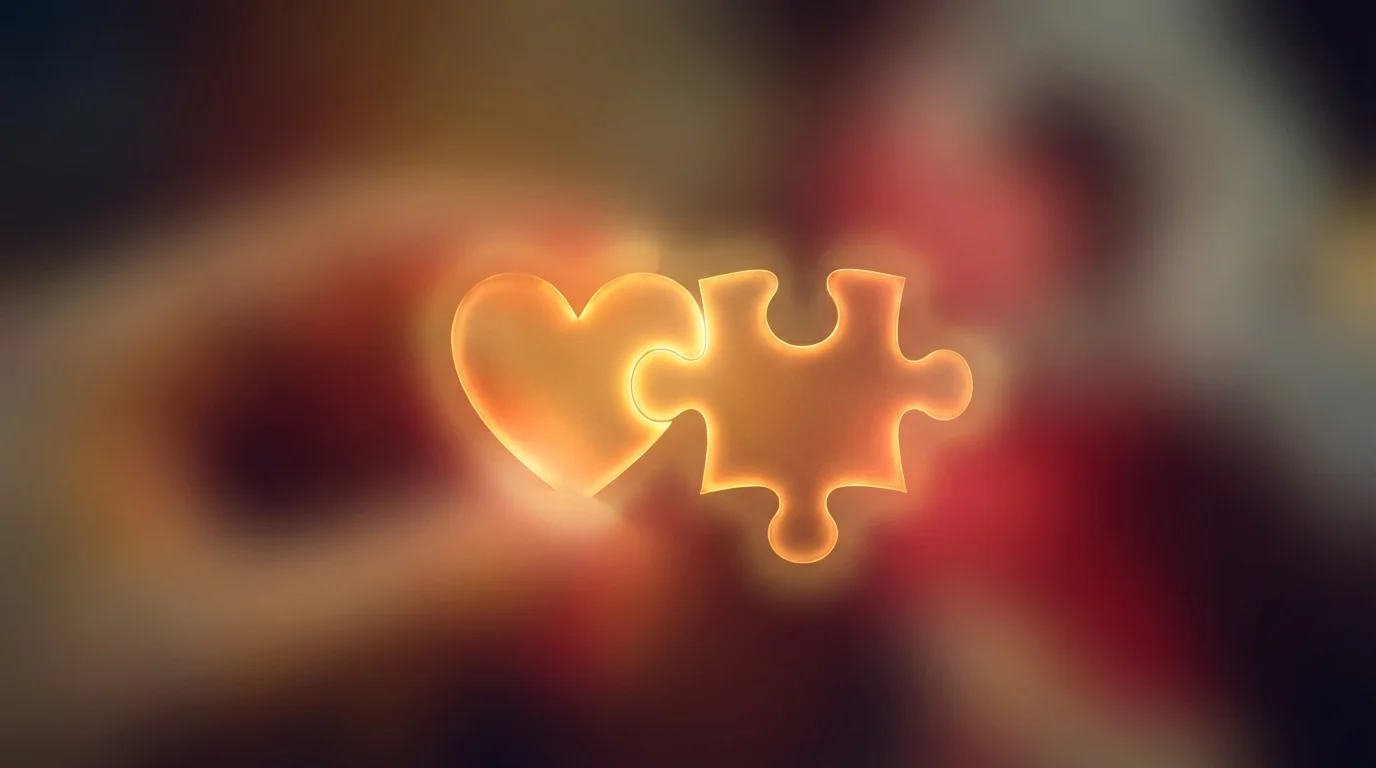 Symbolic representation of emotional intimacy and trust forming a strong relationship bond.